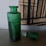 Italian vintage glass bottle