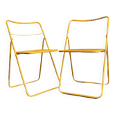 Paire de chaise vintage ted net Ikea année 70