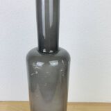 Holmegaard glass vase with flat neck, Scandinavian