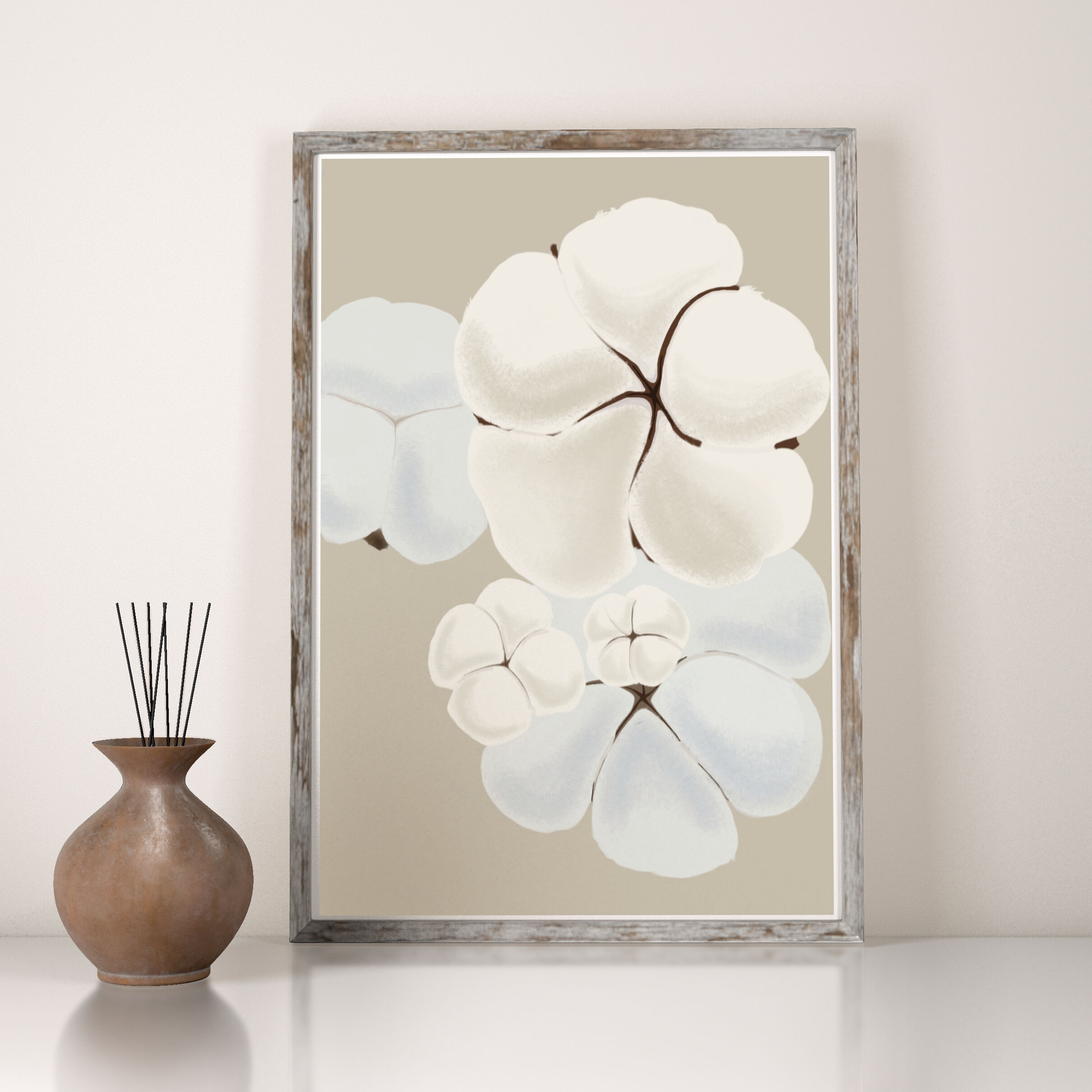 Illustration "Cotton Sweetness" by Noums Atelier