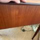 Bureau vintage style scandinave pieds fuselés