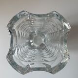 Vase en verre épais