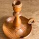 Bougeoir scandinave en pin, 1970