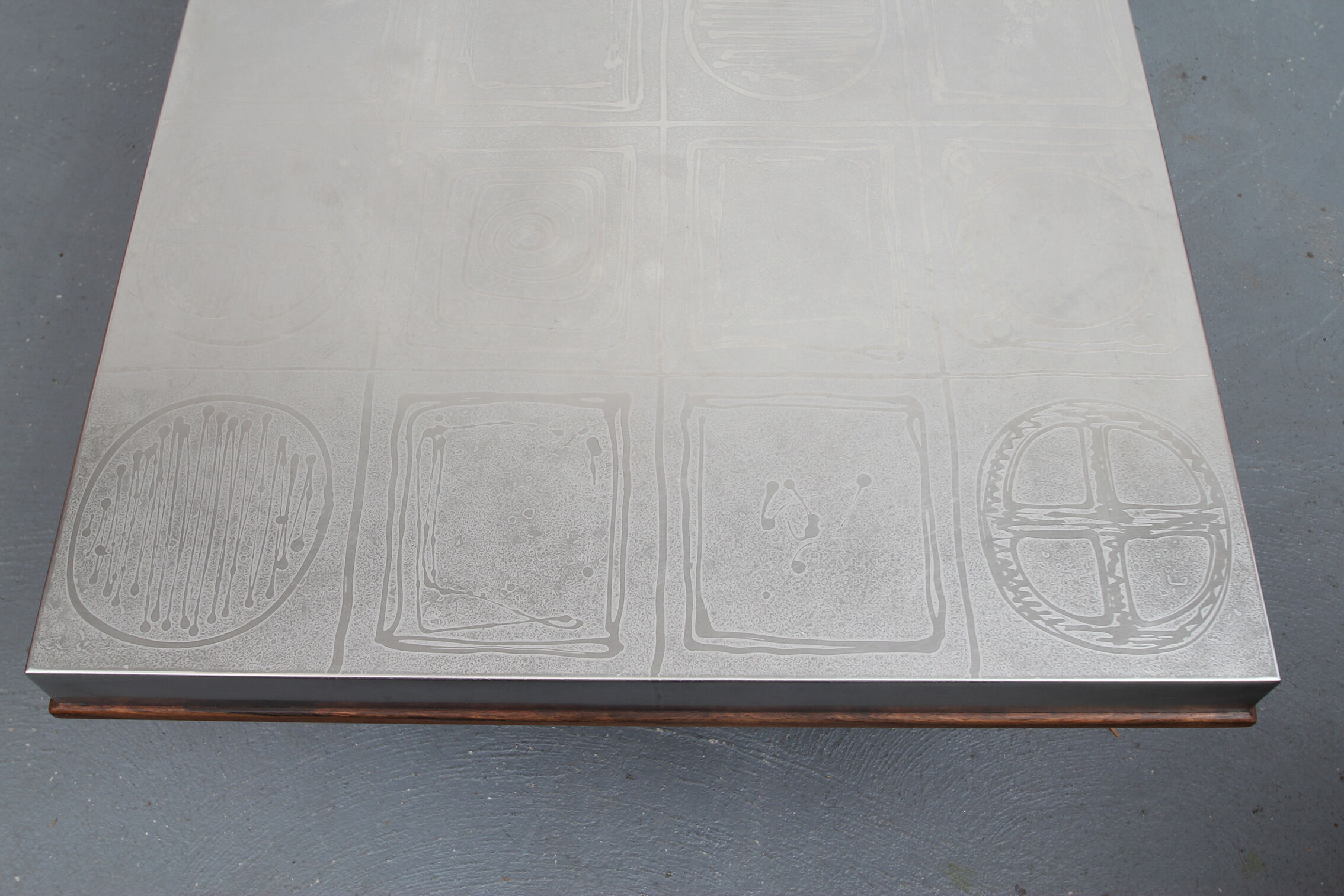 Coffee table by Heinz Lilienthal 1960