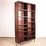 Large Danish high bookshelf in rosewood by Erik Brouer 1960.