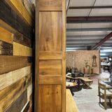 Large cherry wood bookcase