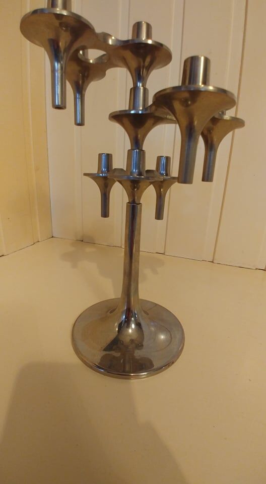 Candlestick by Caesar Stoffi and Fritz Nagel for BMF