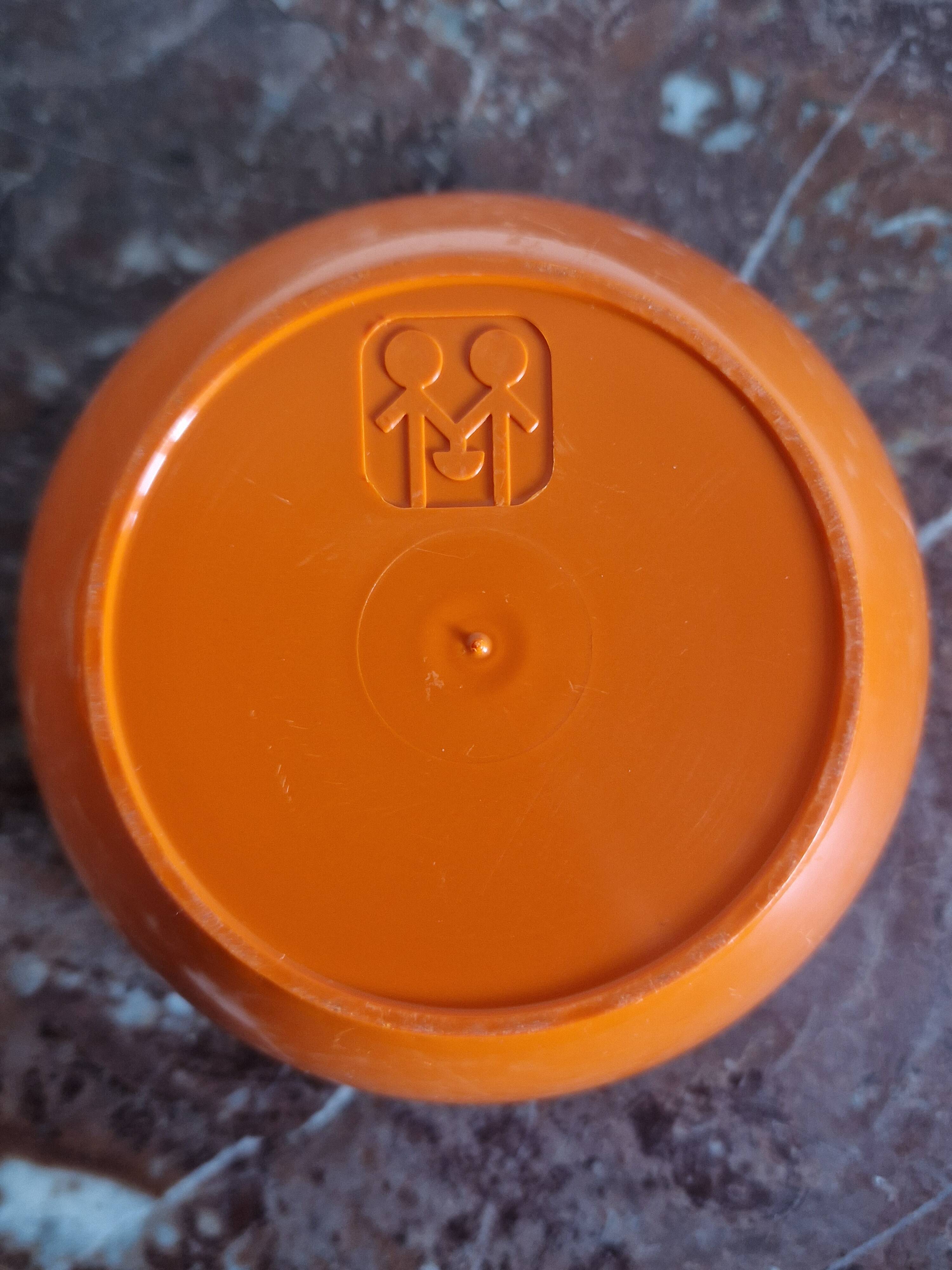 Vintage 1970s apple orange ice bucket - codec