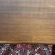 Victorian-style mahogany English table with 3 extensions.