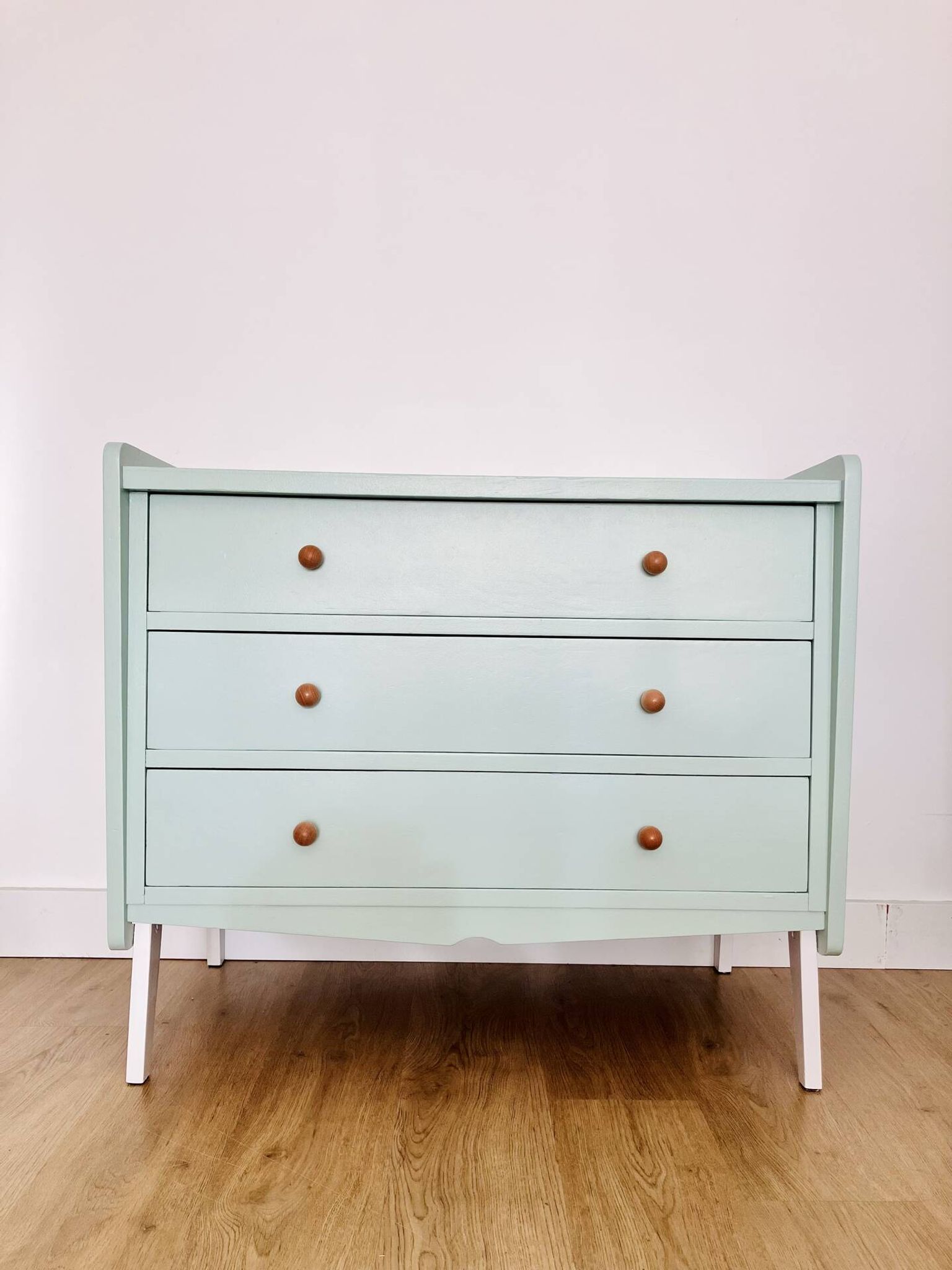 Commode vintage scandinave bois