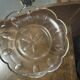 Set of 8 crystal bowls with floral decoration, France early 20th century.