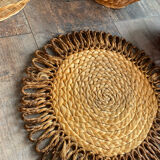 Wall composition of baskets