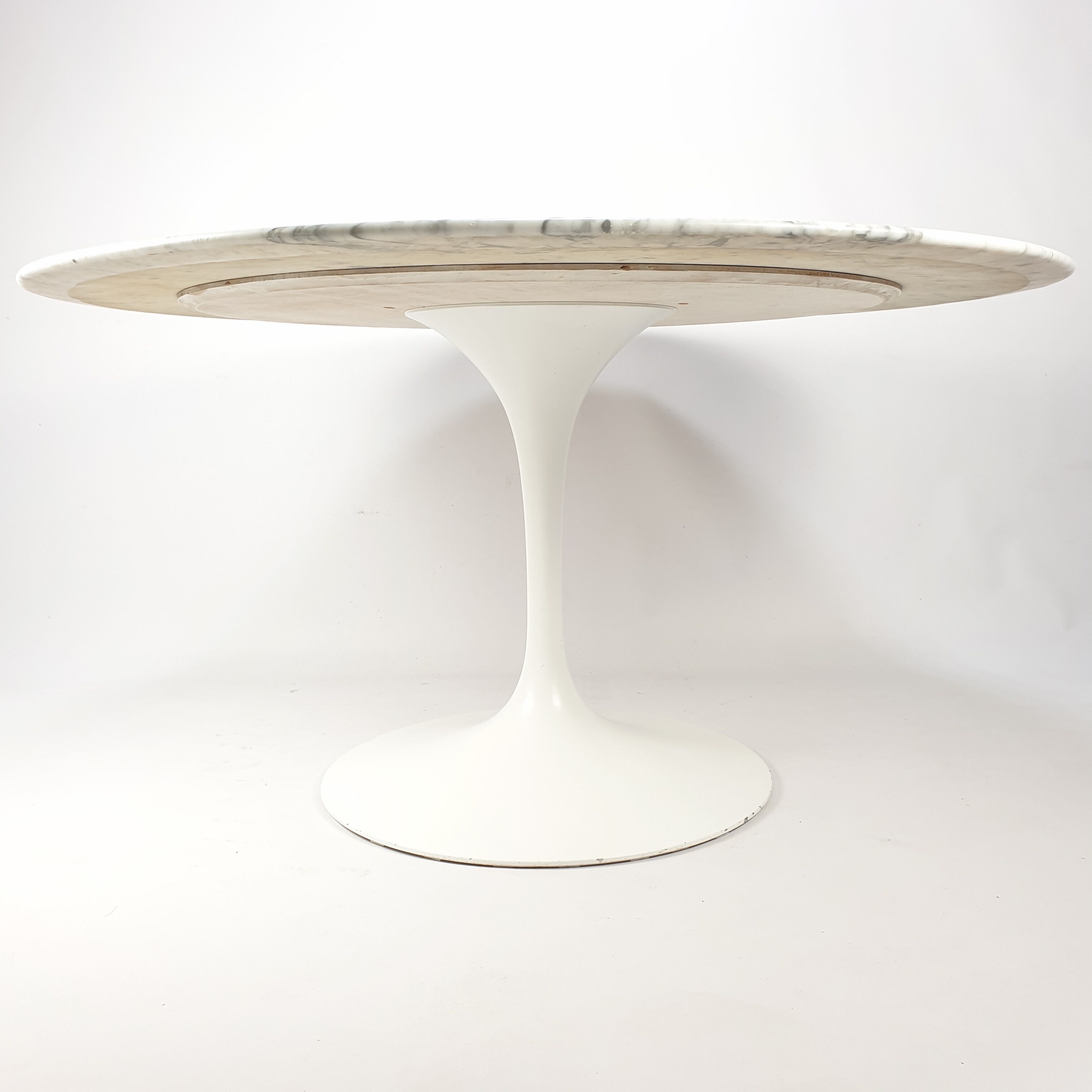 Table à manger en marbre par Eero Saarinen pour Knoll International, années 1970