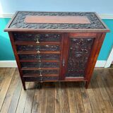 Victorian-era carved buffet