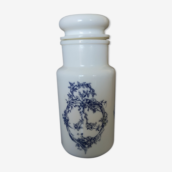 Opal apothecary pot