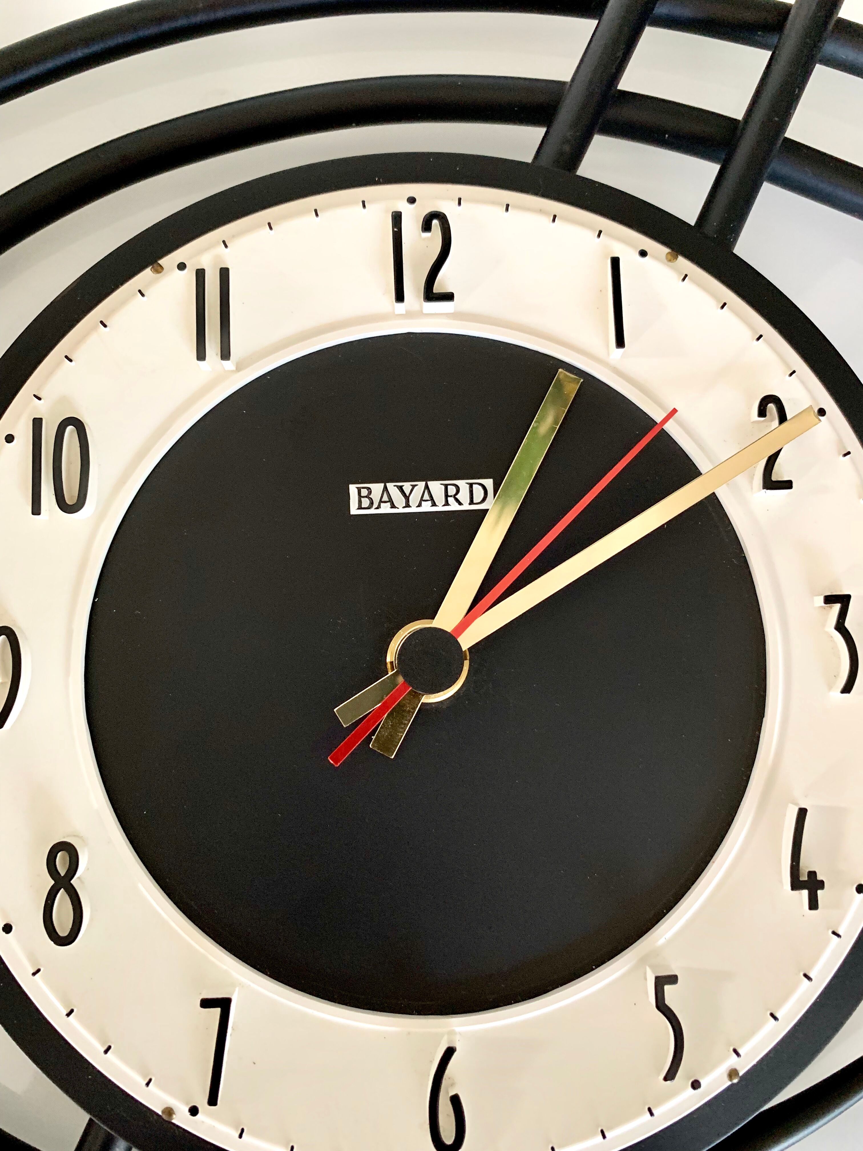 Vintage Bayard ORTF Clock
