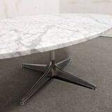 Oval marble coffee table by Horst Brüning, 1960s-1970s