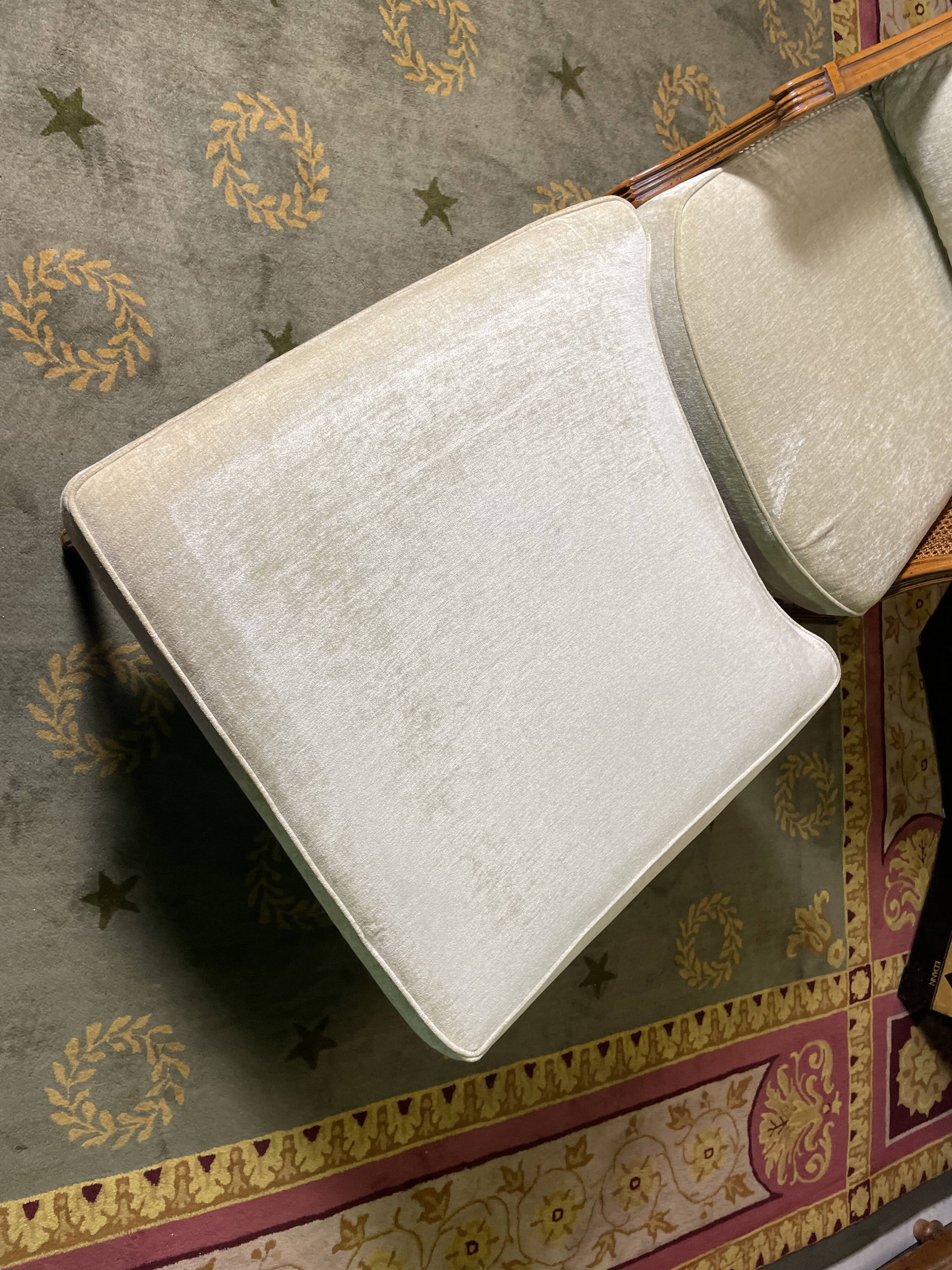 Louis Roche Bobois style broken Duchess armchair