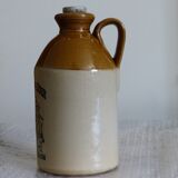 Stoneware jug, cider bottle.