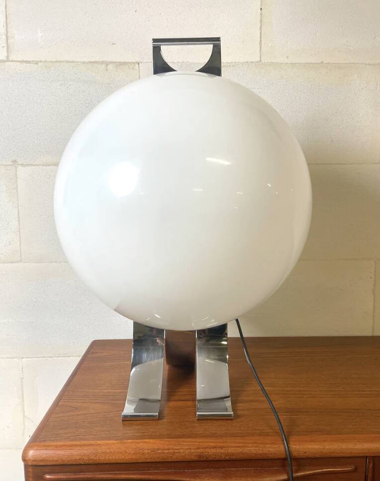 Table lamp Model Sfera by Cuccuru Beni for ECOLIGHT, Italy ⎜ years