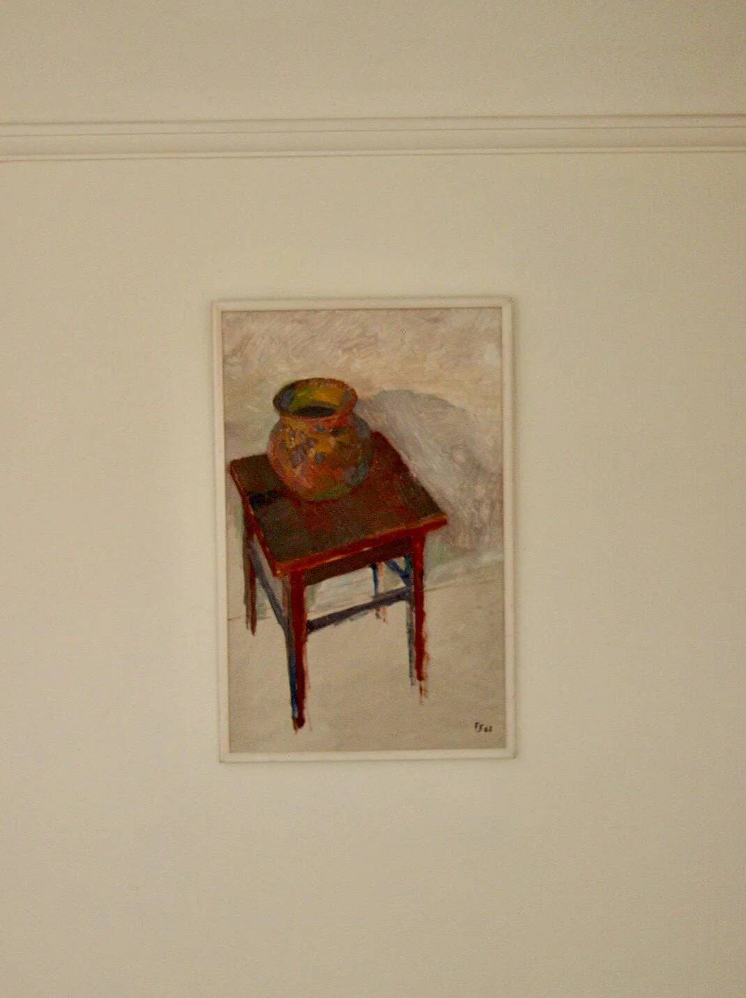 “Krukan (Pot on Table)” by Fritz Sjöström