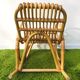 Fauteuil à bascule rotin enfant vintage