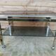 Table basse roulante pivotante