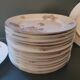 40s floral porcelain plate series