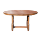 Antique wood table, dining table, oval table, living room, kitchen, countryside
