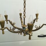 Bronze chandelier