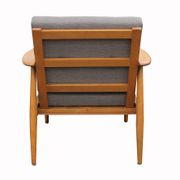 Fauteuil des années 60 en gris