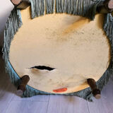 Armchair toad vintage blue duck