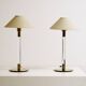 Pair of 1970s table or bedside lamps