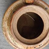 Signed vintage sandstone teapot