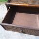Rattan chest of drawers