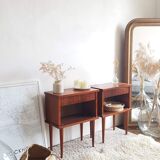 Pair of bedside tables circa 1960