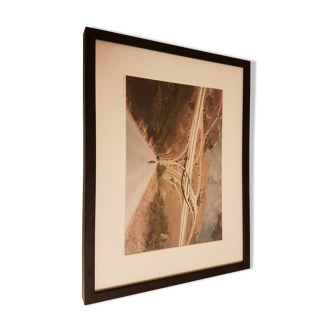 Framed Photograph - The Sky is Flat