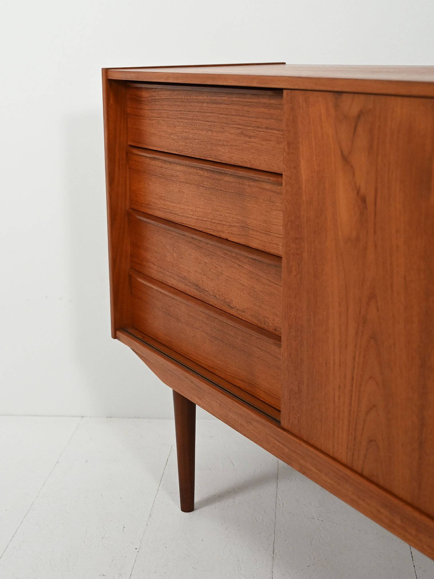 Scandinavian sideboard, 1960s, with one door and drawers