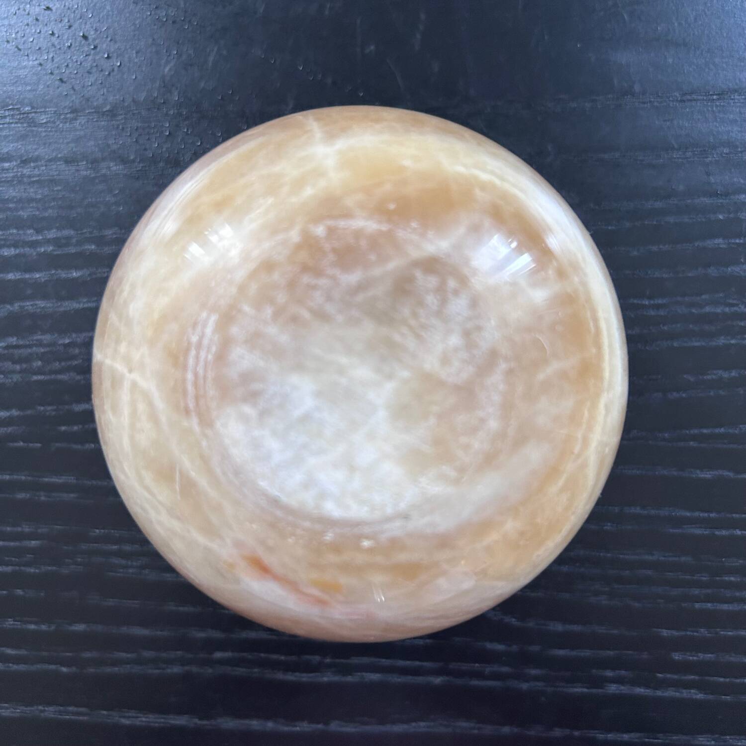 Pair of onyx votives