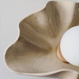 Concha Ceramic Wall Light - Coco Square - Midnight Blue