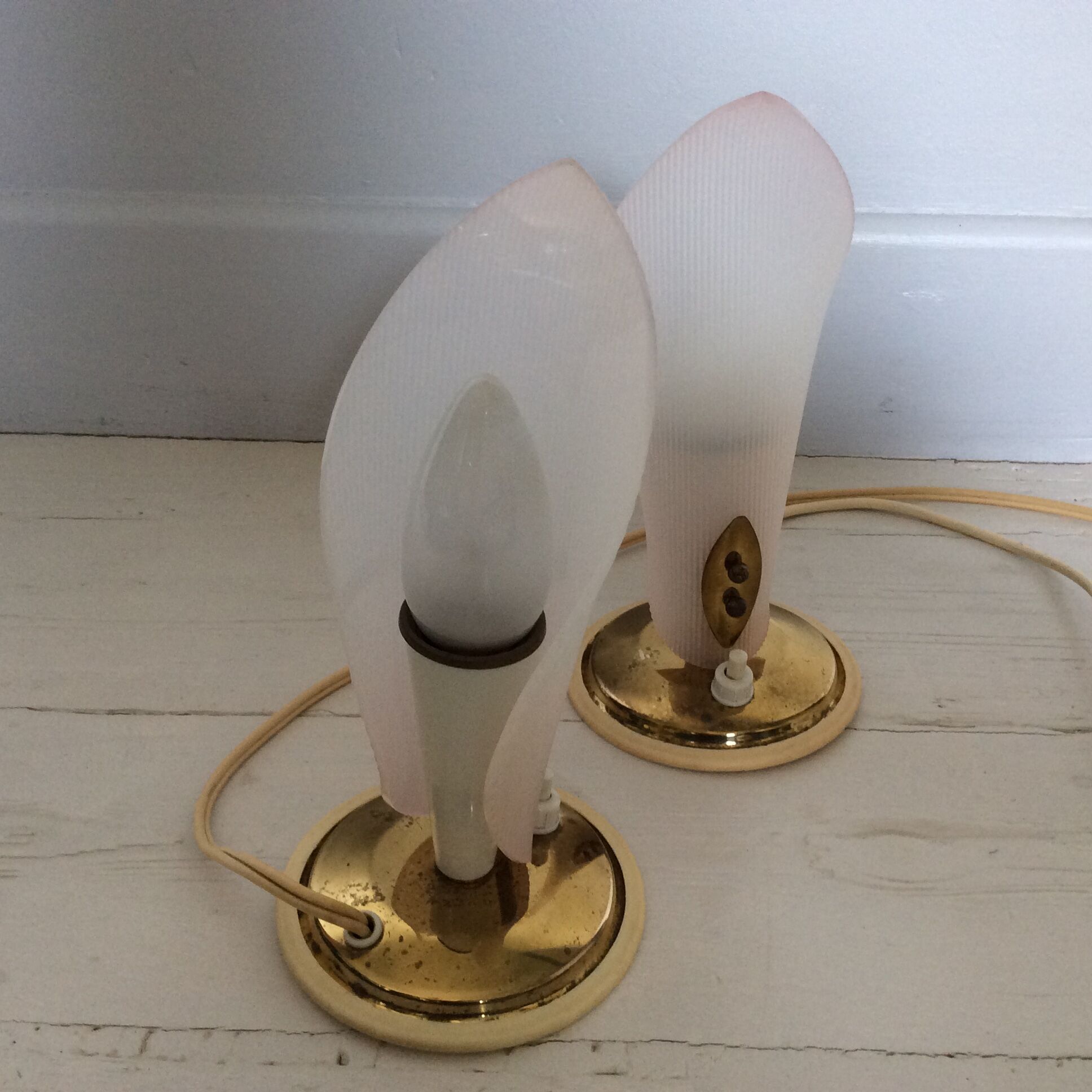 Pair of vintage lamps