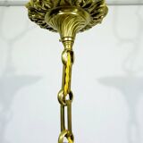 Louis xvi bronze chandelier 6 lights