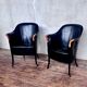 2 designer armchairs by Umberto Asnago for Giorgetti Italy
