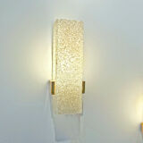 Pair of perspex wall lamp