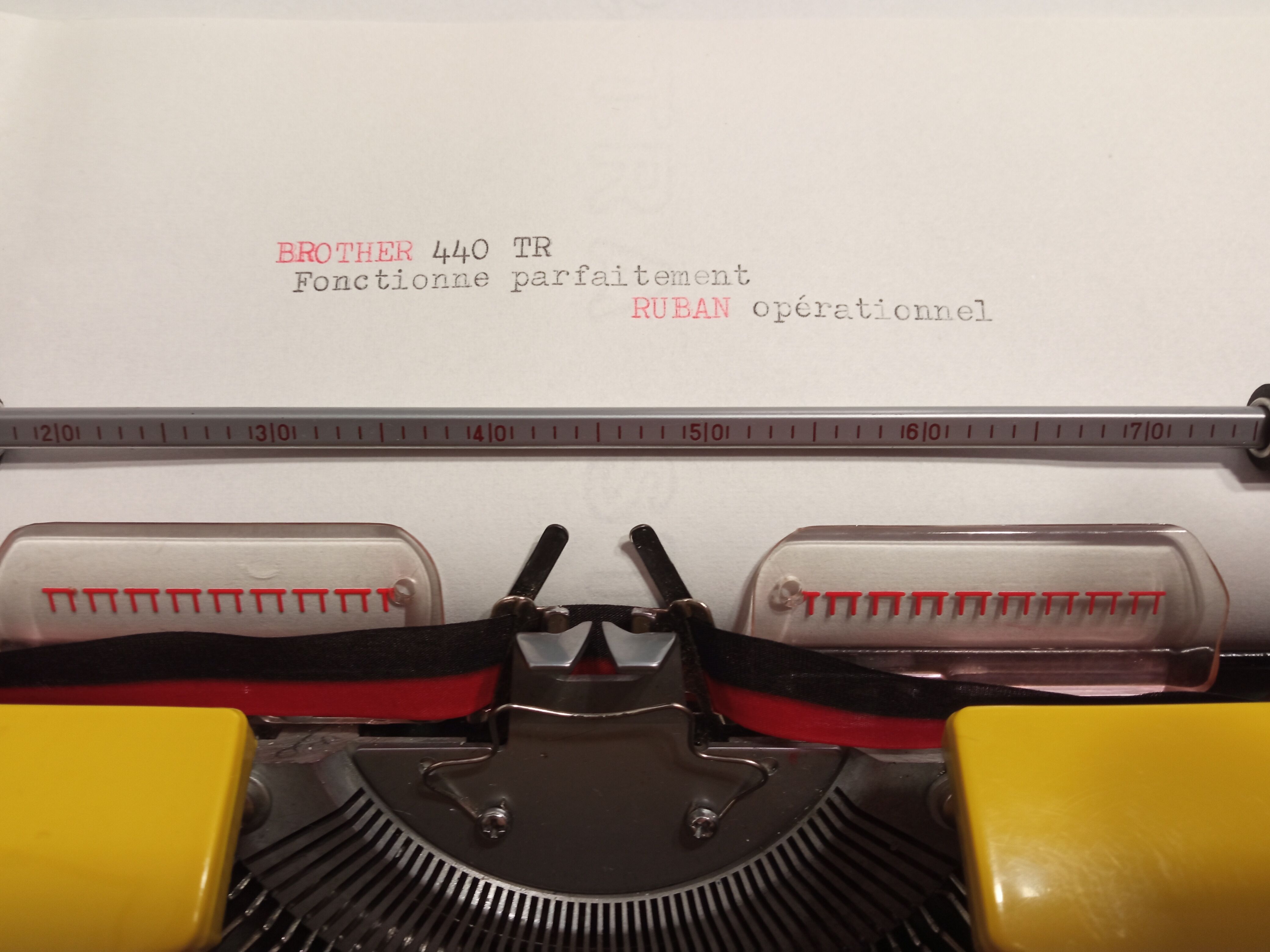Brother 440 tr typewriter