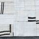 Off-White Neutral Vintage Kilim Rug For Living Room, 190x270 Cm
