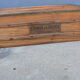 Old travel trunk
