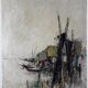 Junks at the dock - Vietnamese School