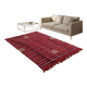 Moroccan kilim rug red 140x230 cm