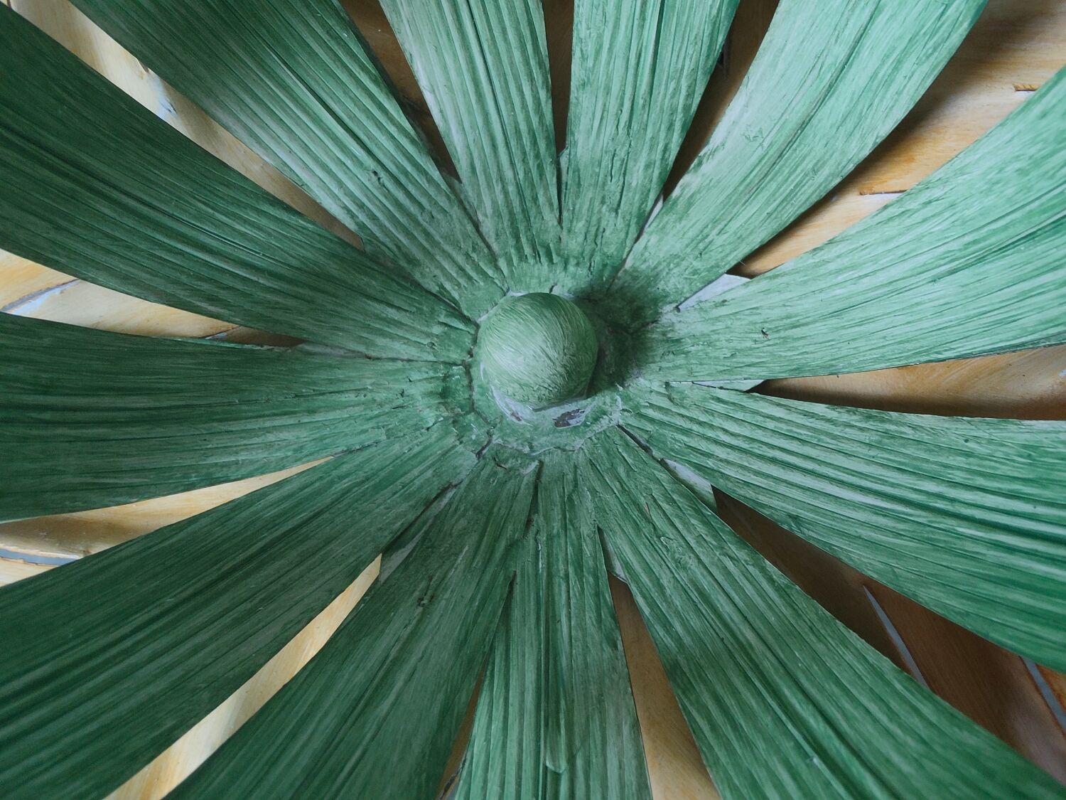Vintage flower ceiling lamp
